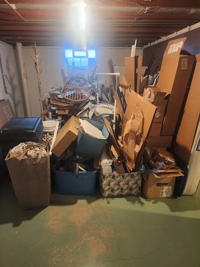 Roll-off dumpster container at job site for Construction Dumpster Rental in Waihee-Waiehu